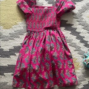 Crewcuts Vibrant Pink Floral Dress